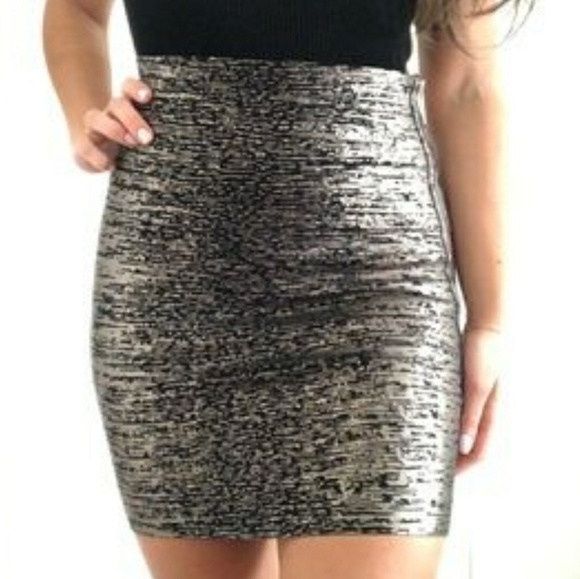 michael kors skirts silver